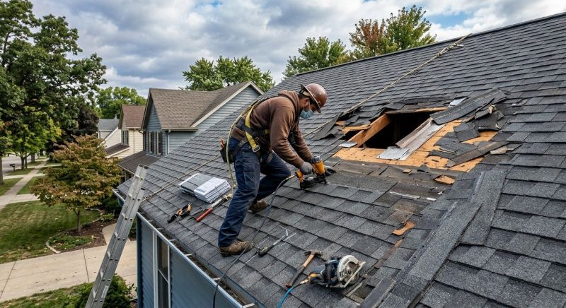 Roof Damage Repair in Califon, NJ