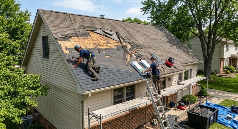 Roof Damage Repair in New Hope, PA