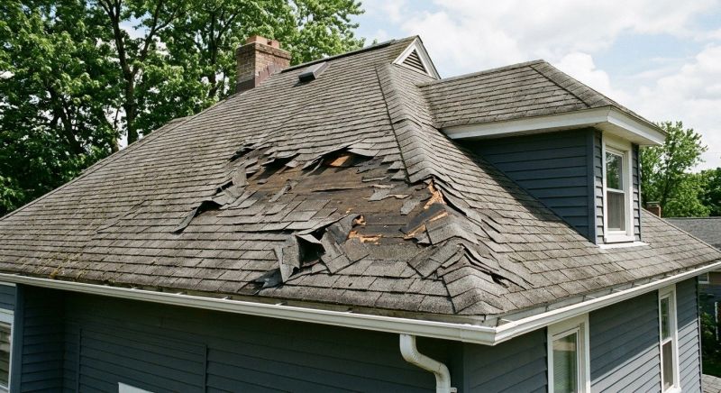 Roof Damage Restoration in Upper Black Eddy, PA
