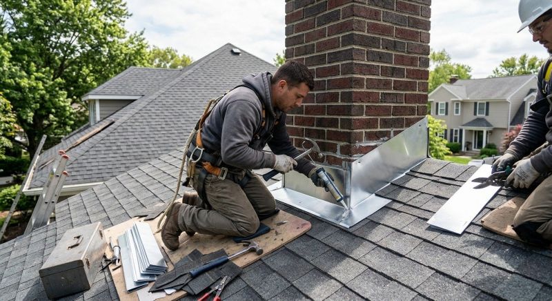 Roof Flashing Installation in Phillipsburg, NJ