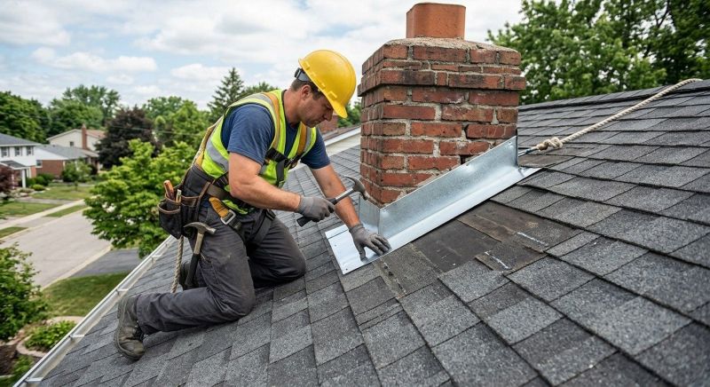 Roof Flashing Installation in Stroudsburg, PA