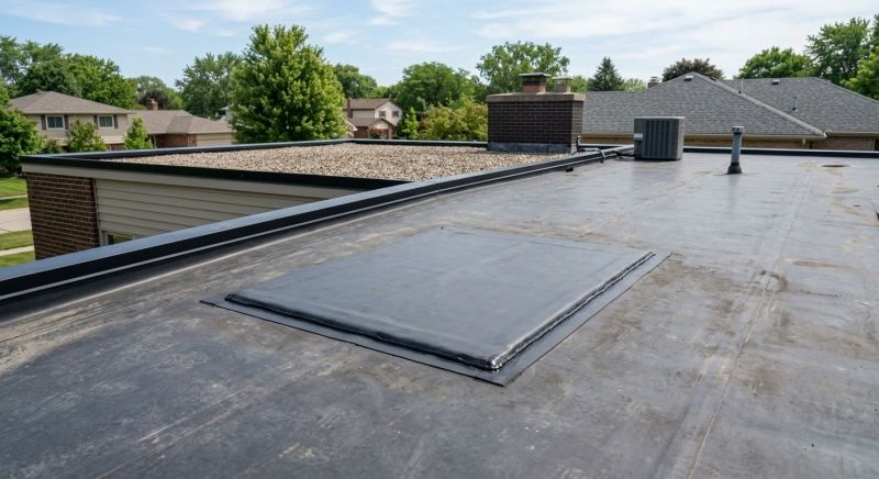 Rubber Roof Repair in Pittstown, NJ