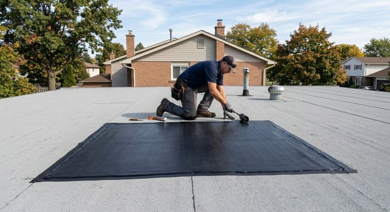Rubber Roof Repair in Ringoes, NJ