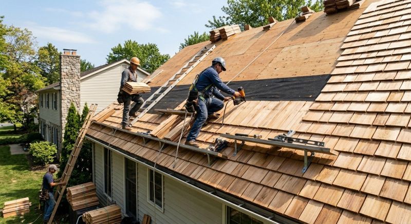 Shake Roof Replacement in Ringoes, NJ