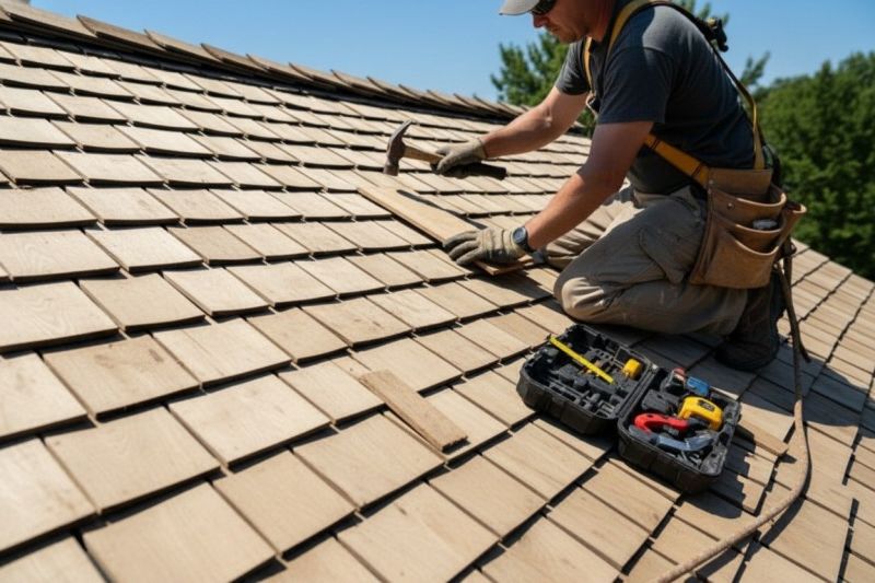 Shake Shingle Repair in Easton, PA