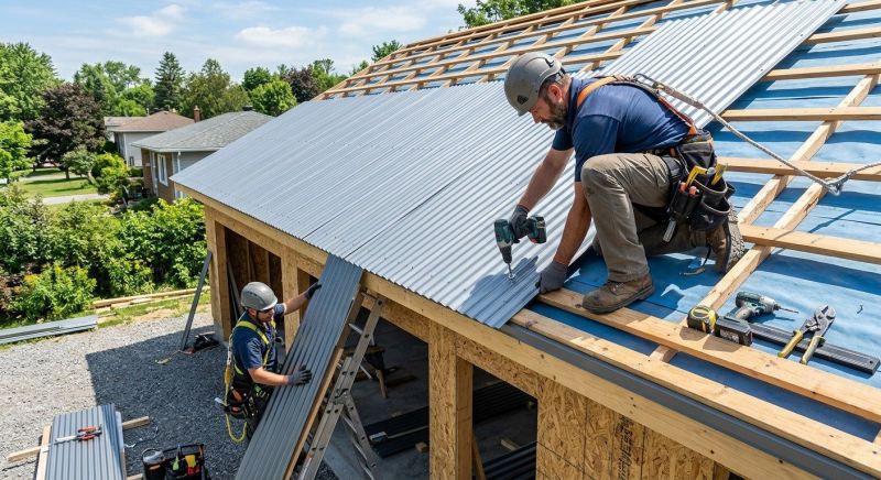 Sheet Roofing Installation in Budd Lake, NJ