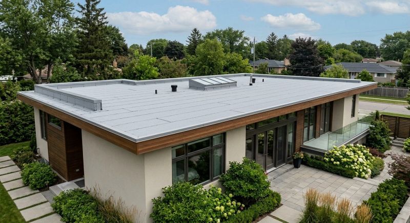 Single Ply Roof Installation in Perkasie, PA