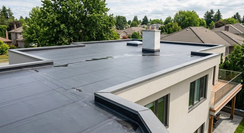 Single Ply Roof Installation in Saylorsburg, PA