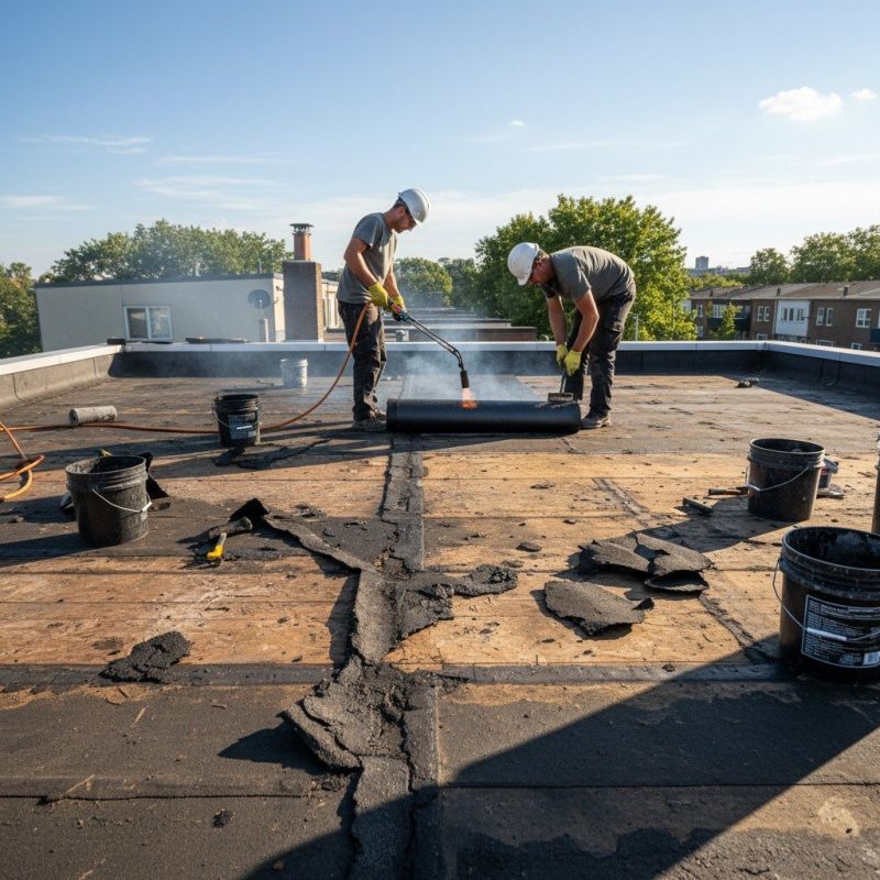 Single Ply Roof Repair in Nazareth, PA