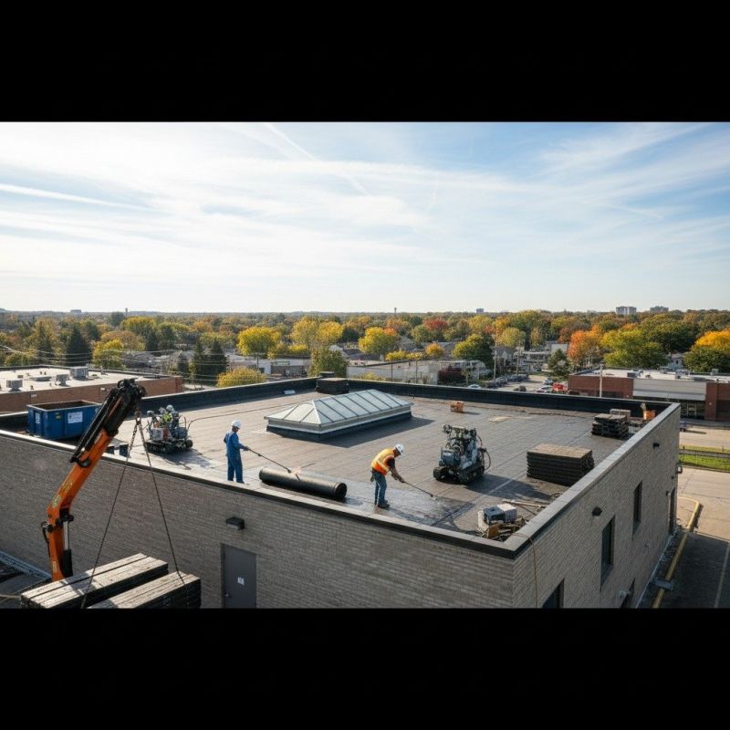 Single Ply Roof Replacement in New Hope, PA