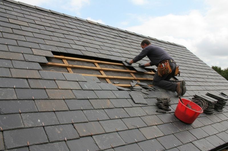 Slate Roof Repair in Mount Bethel, PA