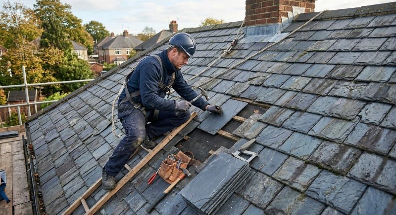Slate Roof Repair in Perkasie, PA