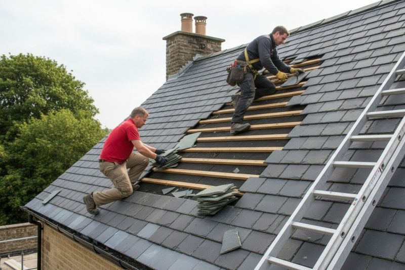 Slate Roof Repair in Upper Black Eddy, PA