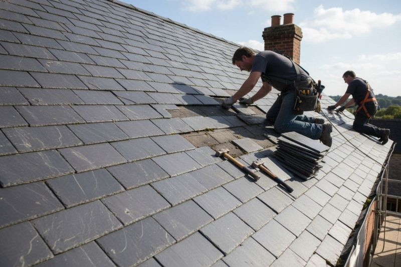 Slate Roof Repair in Upper Black Eddy, PA
