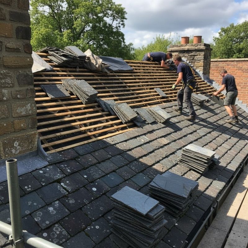 Slate Roof Replacement in Emmaus, PA