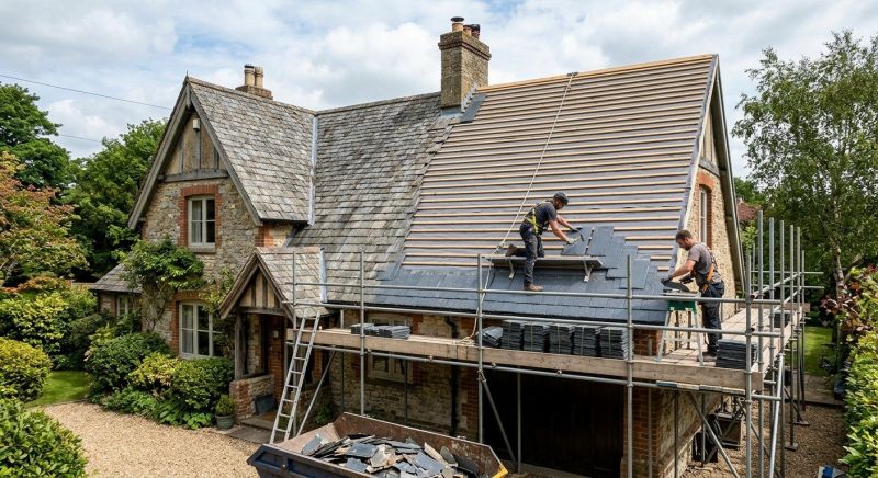 Slate Roof Replacement in Nazareth, PA