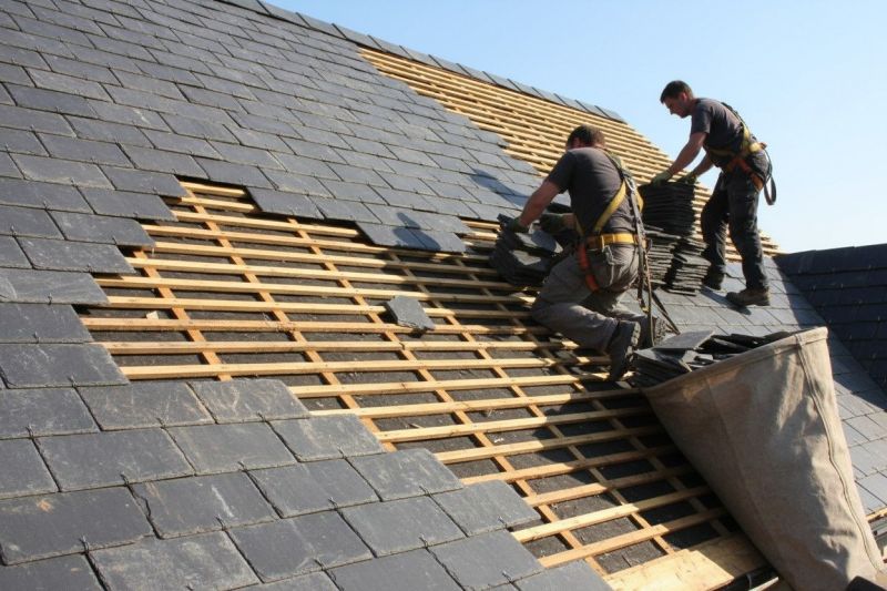 Slate Roof Replacement in Ottsville, PA