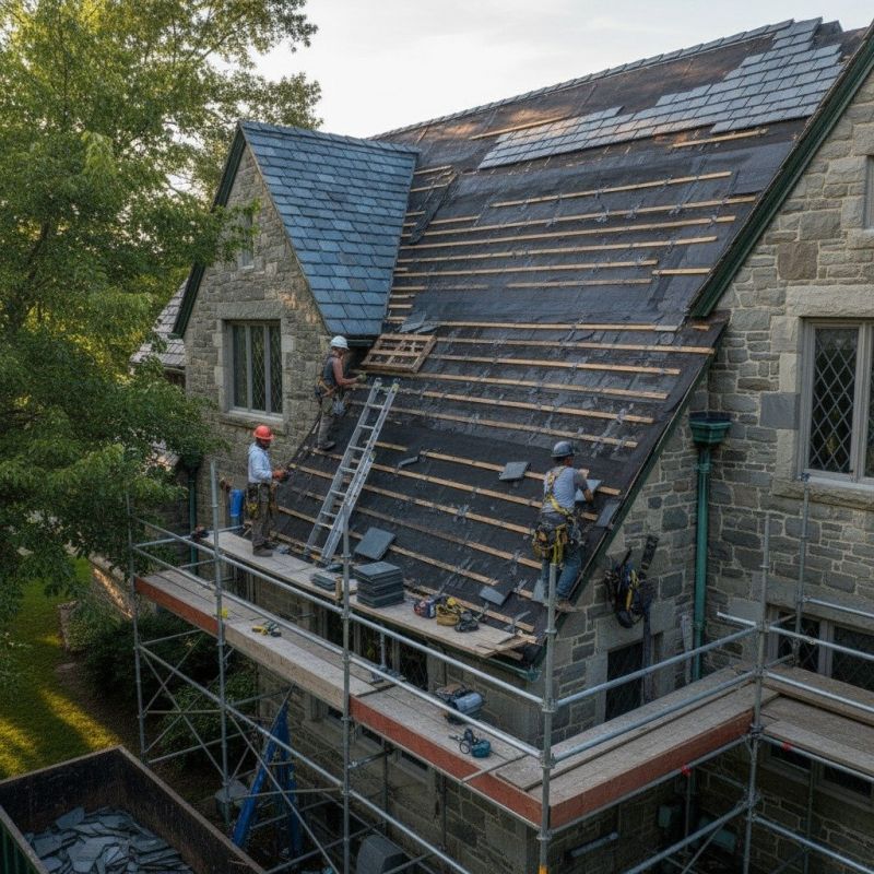 Slate Roof Replacement in Stewartsville, NJ