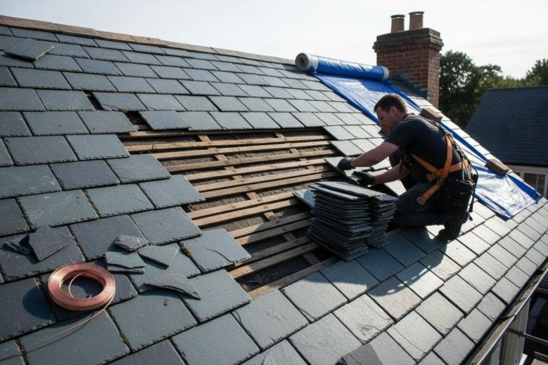 Slate Shingles Repair in Mount Bethel, PA