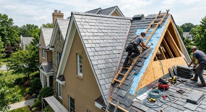 Slate Shingles Repair in Nazareth, PA