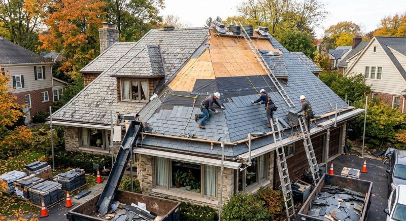 Slate Shingles Repair in Quakertown, PA