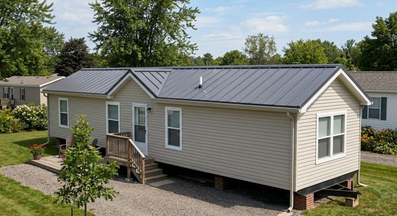 Steel Roof Replacement in Clinton, NJ