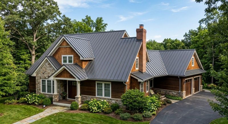 Steel Roof Replacement in Upper Black Eddy, PA