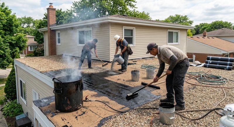 Tar And Gravel Roof Repair in Phillipsburg, NJ