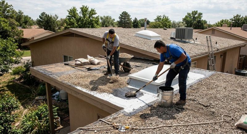 Tar And Gravel Roof Repair in Saylorsburg, PA