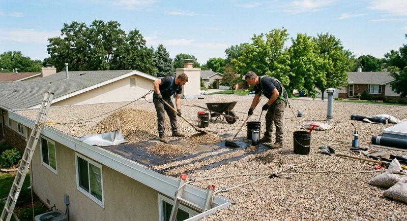 Tar And Gravel Roof Repair in Stockton, NJ