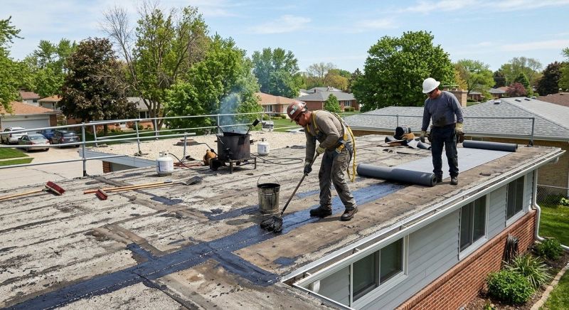Tar Roof Repair in Center Valley, PA