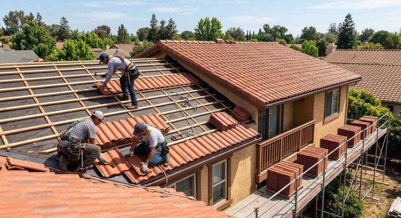 Tile Roof Installation in Upper Black Eddy, PA