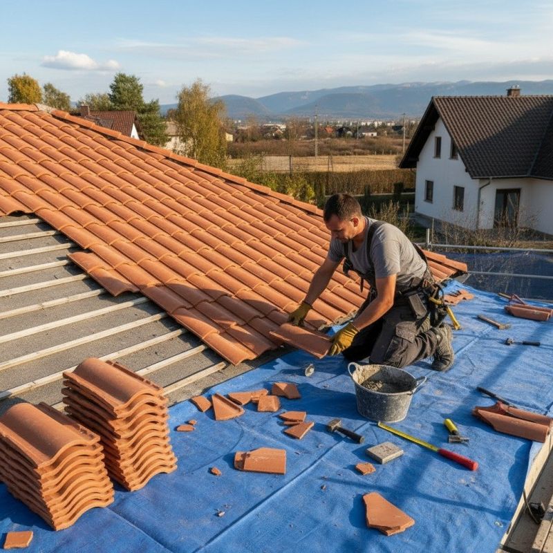 Tile Roof Repair in Easton, PA