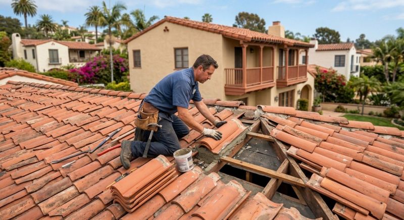 Tile Roof Repair in Hackettstown, NJ
