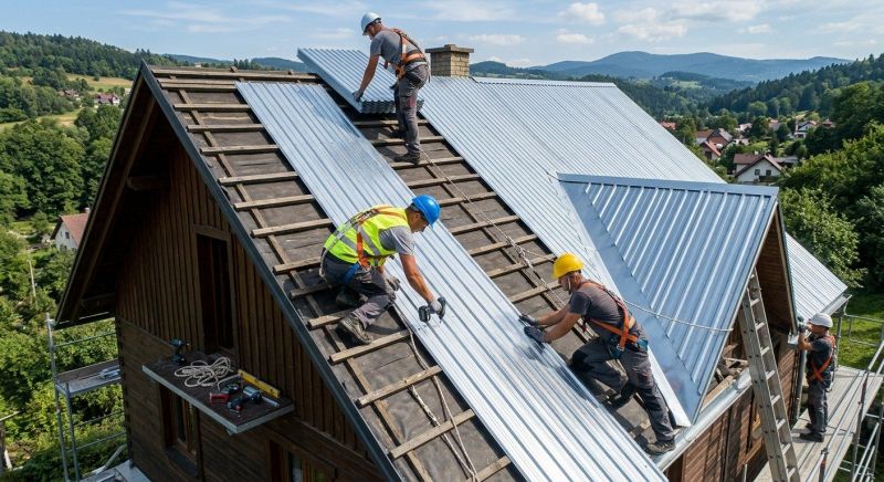 Tin Roof Installation in Monroe County, PA