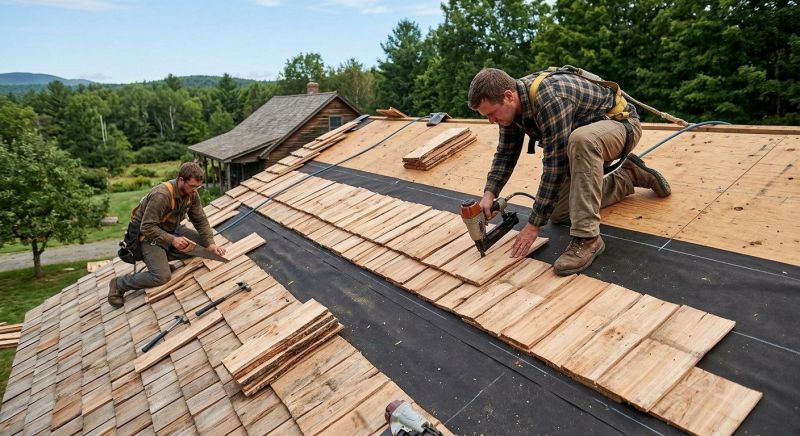 Wood Roofing Installation in Coplay, PA