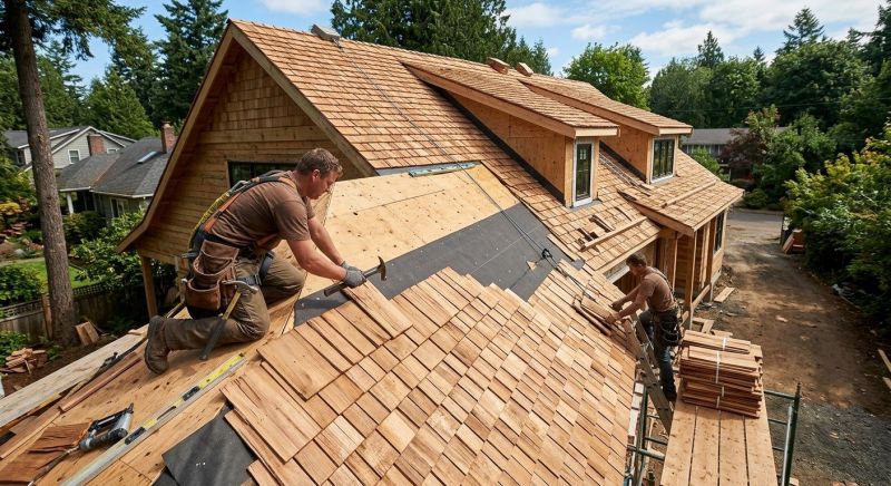 Wood Roofing Installation in Flanders, NJ