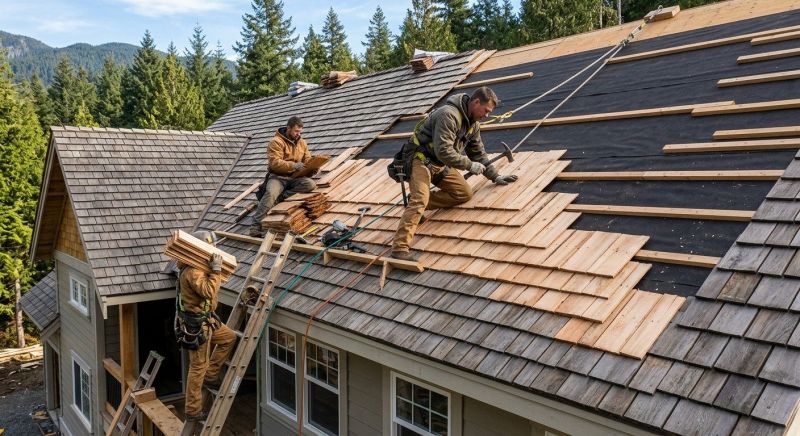 Wood Roofing Installation in Flemington, NJ