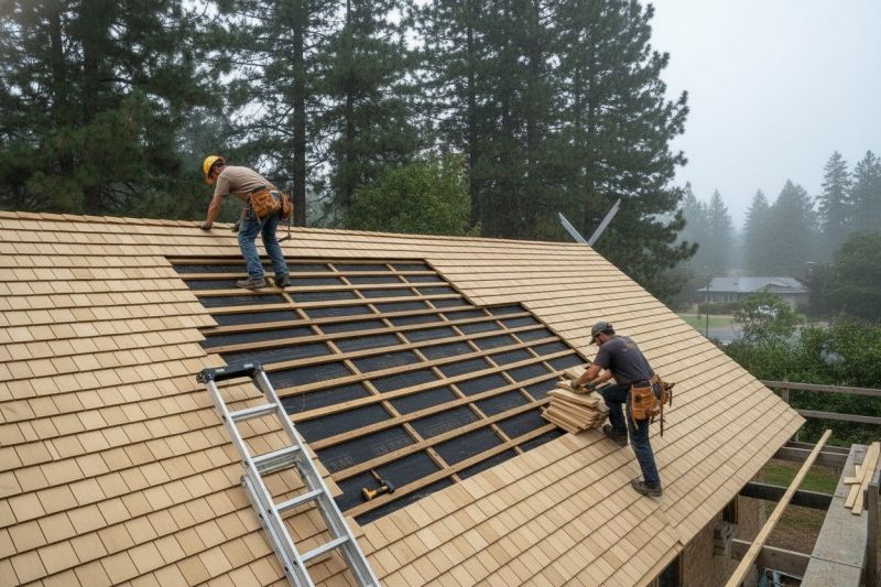 Wood Shake Roof Repair in Nazareth, PA