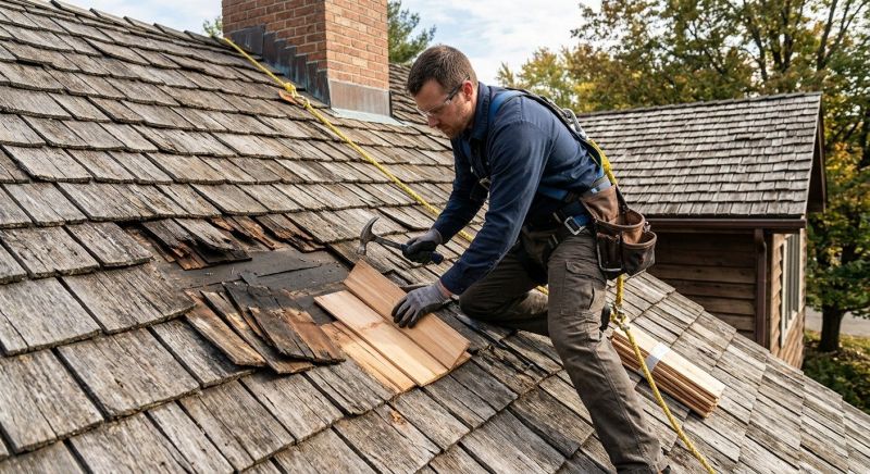 Wood Shingles Repair in Bethlehem, PA